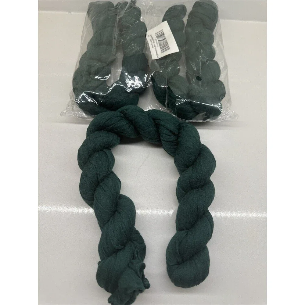 Table Runner 35x120 Inches for table Decoration holiday 3 Pack Emerald Green
